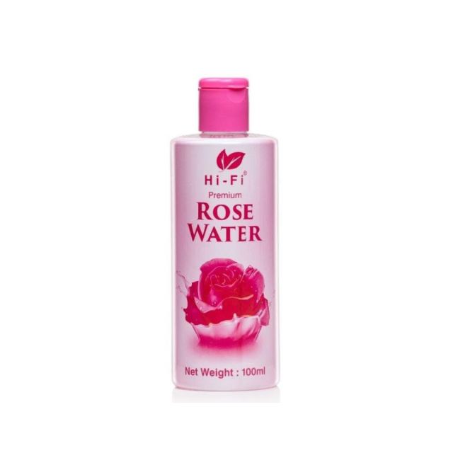 HI-FI Rose Water 100ml – Pure, Hydrating & Soothing Face Toner, No Paraben | Alcohol Free | Cleanses, Hydrates & Moisturizes Skin | Balances & Restores Skin’s pH Levels | For All Skin Types (Pack of 5)
