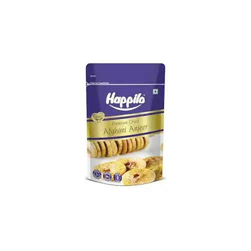Happilo Premium Dried Afghani Anjeer 200g I Low in Fat | Dry Fruits in Fresh | Healthy Snacks I Rich Source of Vitamins Dietary Fiber | Dry Figs