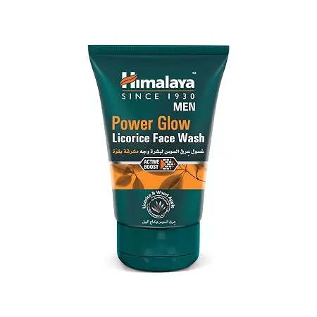 Himalaya MEN Power Glow Licorice Face Wash, 100ml