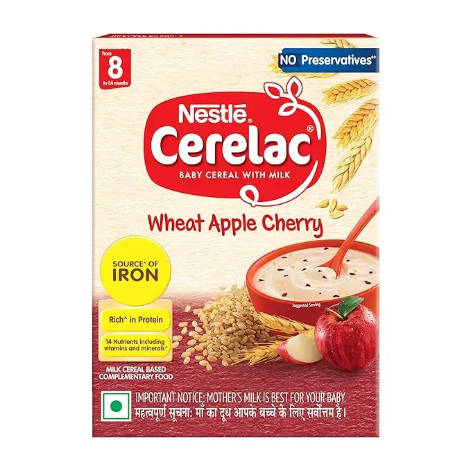 CERELAC Baby Food Multigrain & Fruits No Preservatives 12 months+ 360g