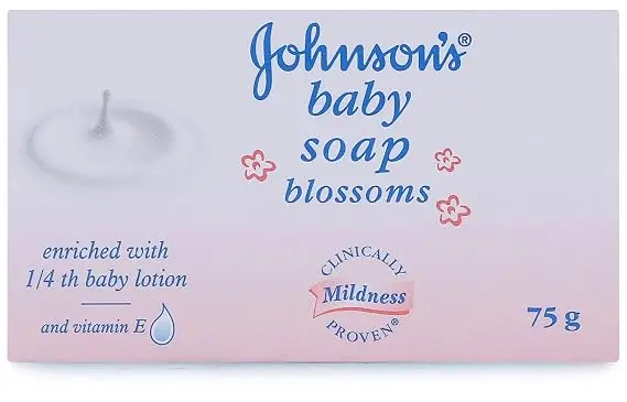 Johnson’s Baby Soap Blossoms with New Easy Grip Shape, 75g