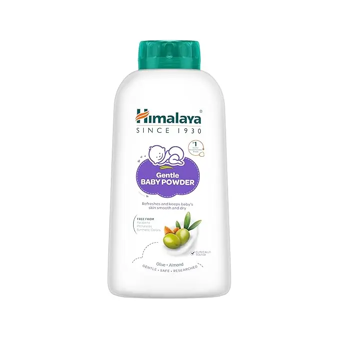 Himalaya Gentle Baby Powder 400g | No.1 Baby Powder brand | 99% NOI