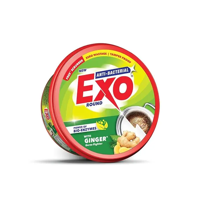 Exo Anti-Bacterial Dishwash Bar 700gm | Power of Bio-Enzymes Removes Tough Greas...